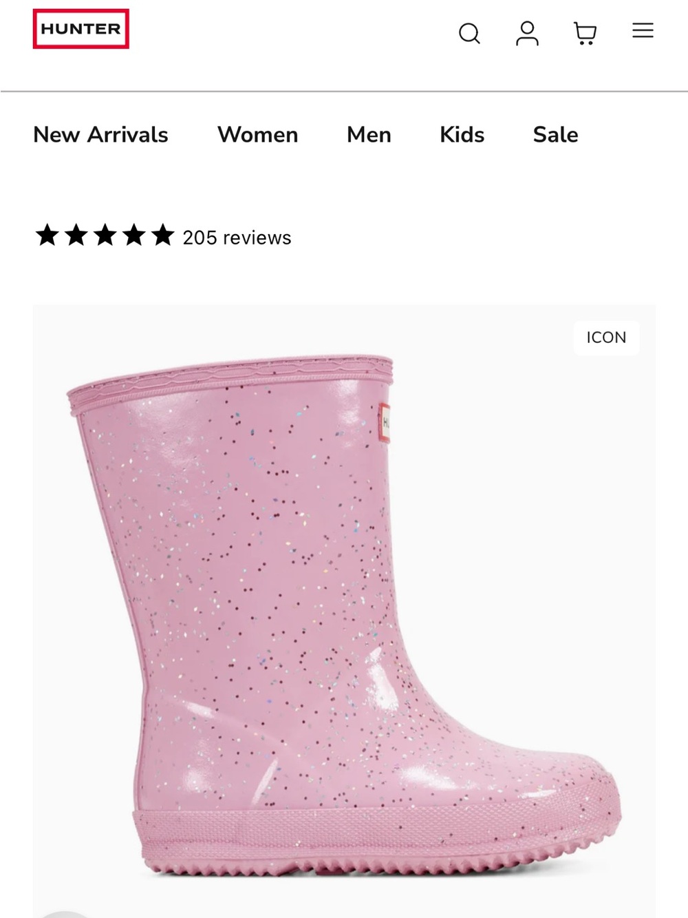 Girls Hunter Rainboots